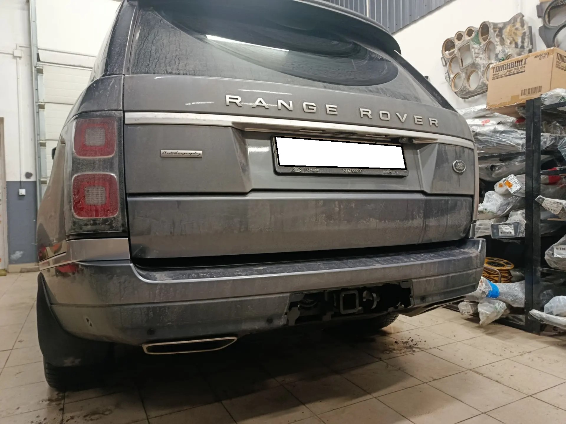 Фаркоп на Range Rover